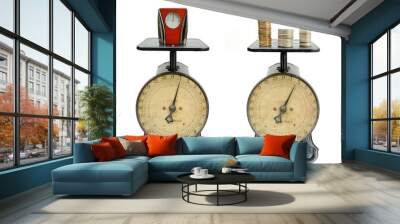 time is money Wall mural