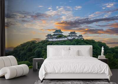 Wakayama, Japan with Wakayama Castle Wall mural