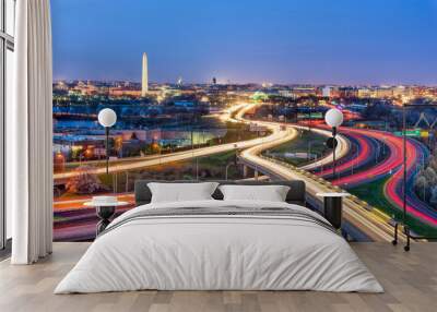 Washington, D.C. skyline Wall mural