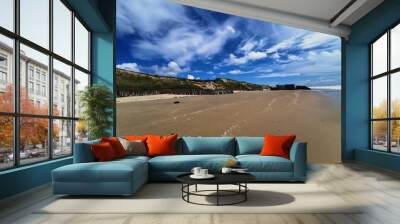 beach summer france holiday blue sky Wall mural