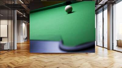 Snooker player Wall mural