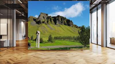 iceland summer tour nature sun Wall mural