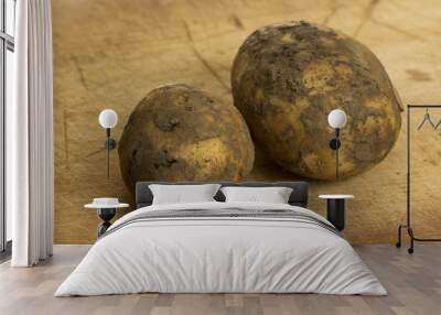 Potatoes Wall mural