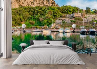 the wonderful island of Capri, amalfi coast, bay of naples, italy Wall mural