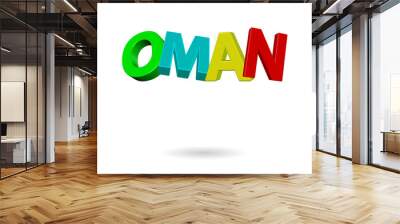 Oman Wall mural