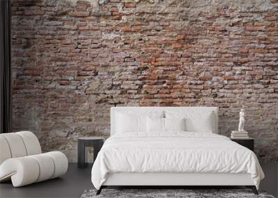 Old brick wall for background. Wall mural