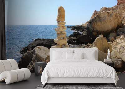 stone balance Wall mural