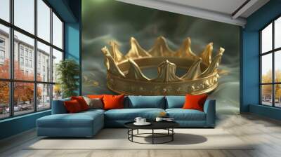 Gold Crown Wall mural