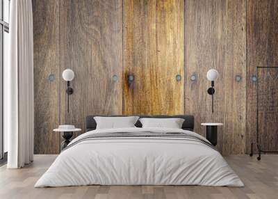 Old wood texture for web background Wall mural