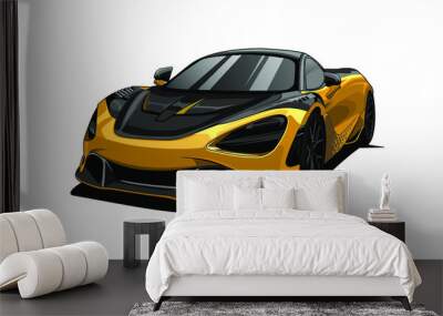 car sport vector illustration Wall mural