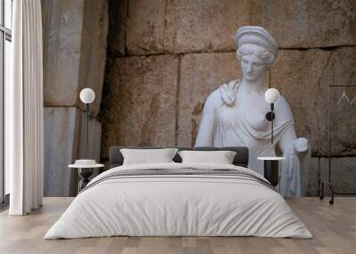 goddess Demeter sculpture Wall mural