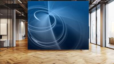 Abstract Blue Background Wall mural