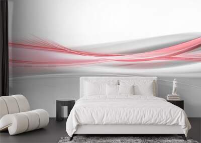 Abstract Gray Lines Wall mural