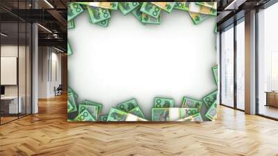 Frame with Australian Dollar Wall mural