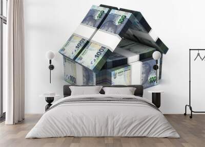 Real Estate Concept South African Rand Wall mural