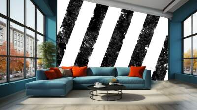 abstract background with hazard stripes	 Wall mural