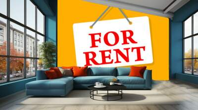 for rent icon Wall mural