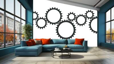 gear background Wall mural