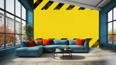 under construction background Wall mural