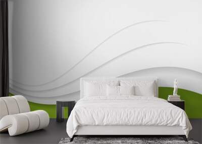 Background Eco Abstract Vector. Creative ecology design Wall mural