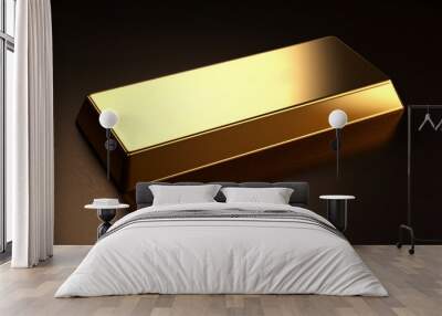 Gold bars Wall mural