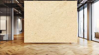 natural brown recycled paper texture - background Wall mural