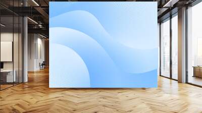 Abstract light blue background. Modern simple blue grey abstract background presentation design for corporate business and institution. Wall mural