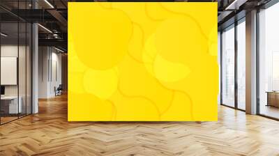 Yellow background modern abstract vector.Perfect design for headline and sale banner. Wall mural