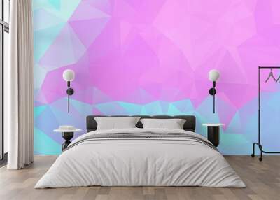 Light luxury Gold vector polygon abstract layout , Low Poly Background . vector blurry triangle texture. Brand new colorful illustration in with gradient. Brand new style for your business design. Wall mural