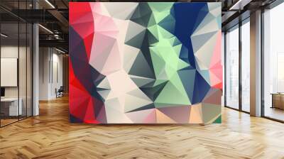 Light luxury Gold vector polygon abstract layout , Low Poly Background . vector blurry triangle texture. Brand new colorful illustration in with gradient. Brand new style for your business design. Wall mural