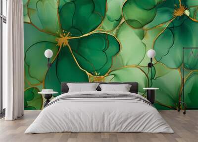 st patrick's day background Wall mural