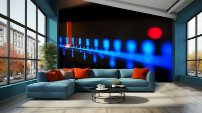 stereo receiver tuning scale Wall mural