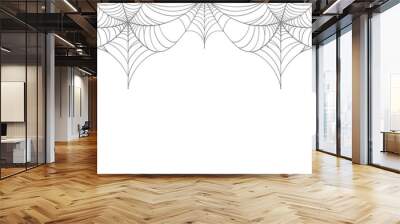 Cobweb frame Vector eps Wall mural