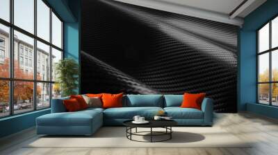 Carbon Fiber Texture Wall mural