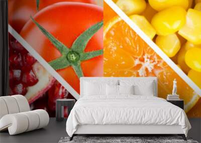 Fruits and vegetables Wall mural