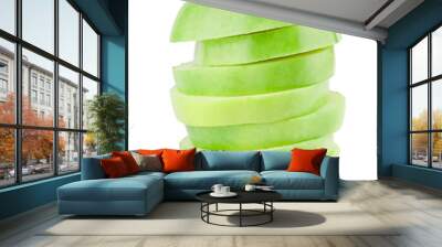 Sliced apple Wall mural