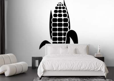 vector corn food illustration design Wall mural