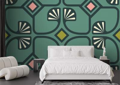 pattern in art deco style Wall mural