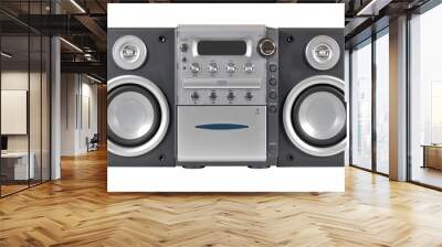 Compact stereo system Wall mural