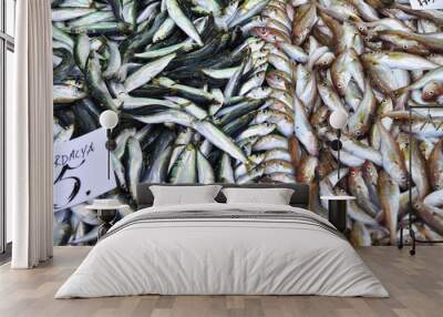 Fish market Wall mural