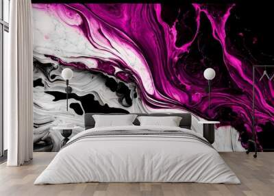 Modern abstract background. Marble texture. interior art design. Generative AI Wall mural