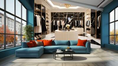 A luxury boutique store with modern interior Wall mural