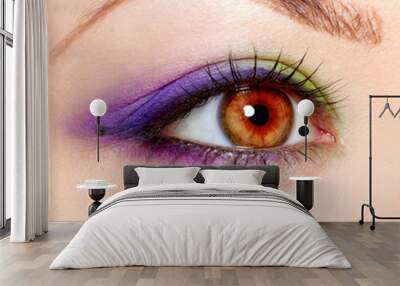 eye zone make up Wall mural