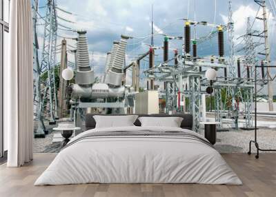 Electric power substation Wall mural