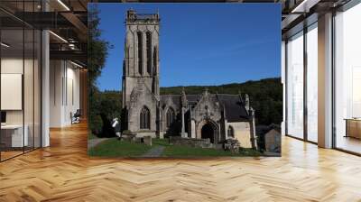 Chapelle Saint-Herbot, Finistère, Bretagne Wall mural