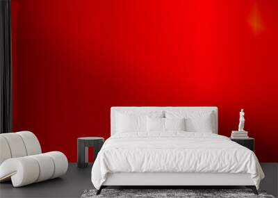  Red modern gradient background color and wallpaper texture, colorful painting backdrop. Wall mural