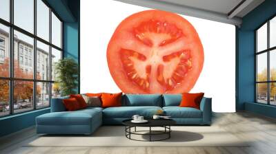 Closeup photo of tomato Wall mural