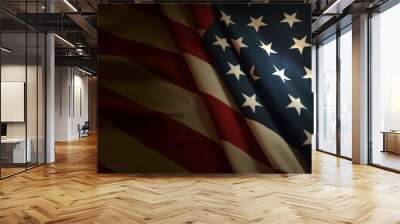 American Flag background
 Wall mural