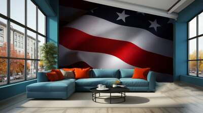 US flag Wall mural