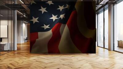 USA Flag texture
 Wall mural